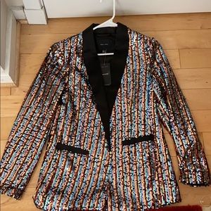 Sequin Blazer Perfect for New Years! Size 6